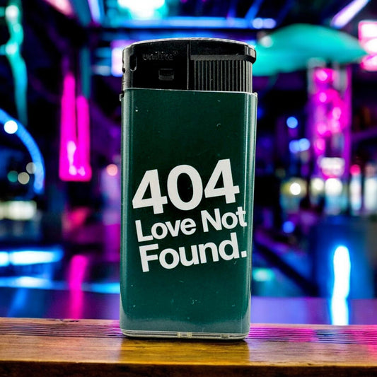 Feuerzeug mit Herzfehler – 404 Love
