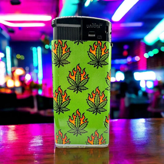 Burning Leafs – Feuerzeug im Weedstyle
