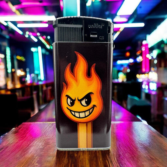 Smiling Flame – Feuerzeug Design