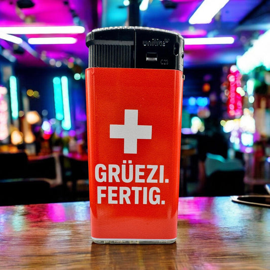 GRÜEZI. FERTIG. – Schweizer Statement