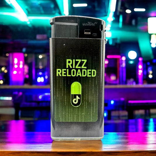 RIZZ RELOAD – Feuerzeug im Matrix-Style