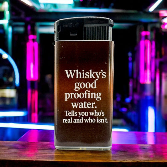 Whisky-Feuerzeug – Philosophie zum Anzünden