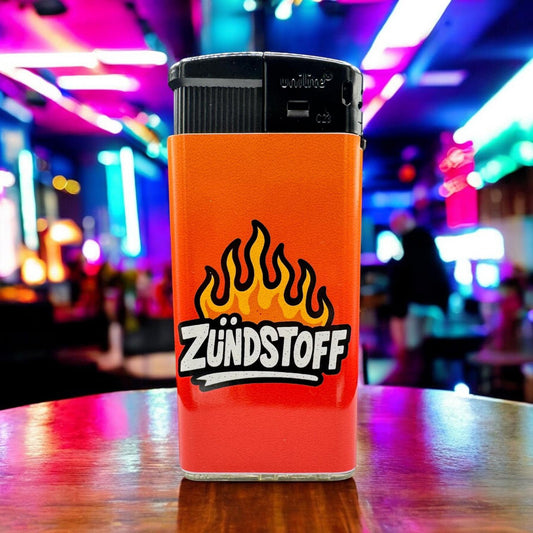ZÜNDSTOFF – Feuerzeug mit Explosivfaktor